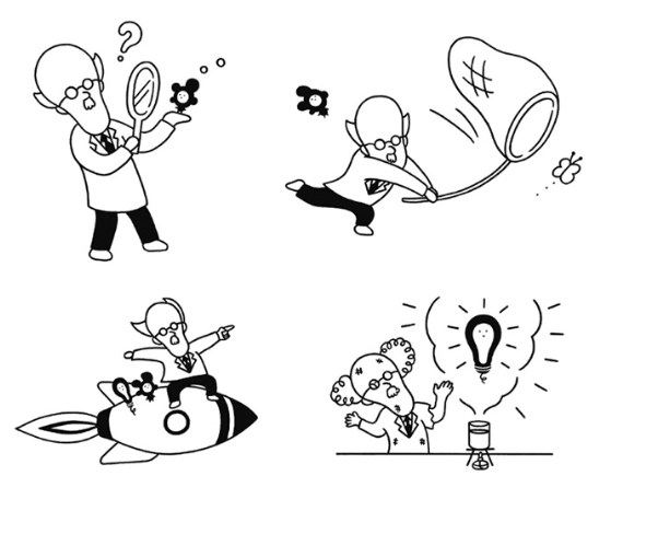 科学道100冊のキャラクター